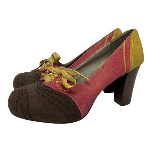 Anthropologie Shoes - Anthropologie Pilcro Letterpress Nolana Suede Pumps Women’s Size 8